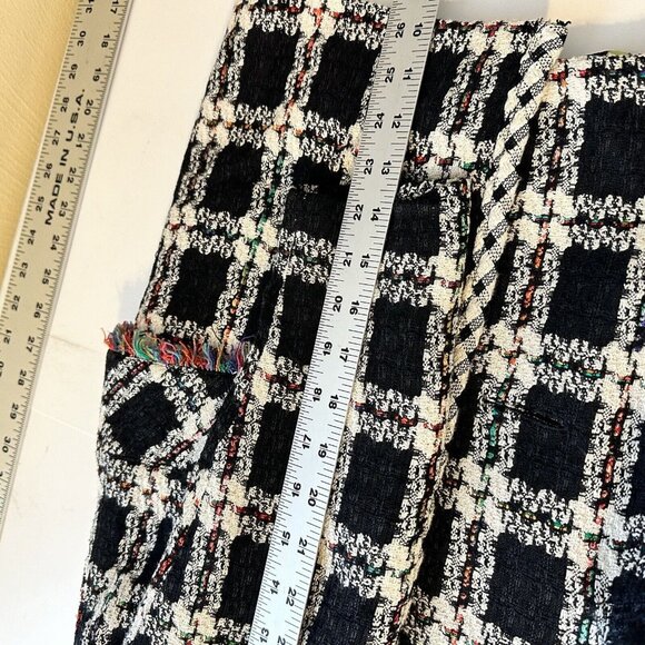 Vtg Womes Jacket Blazer Art to Wear Plaid Medium Platinum Petites Dorothy Schoel - Picture 13 of 13